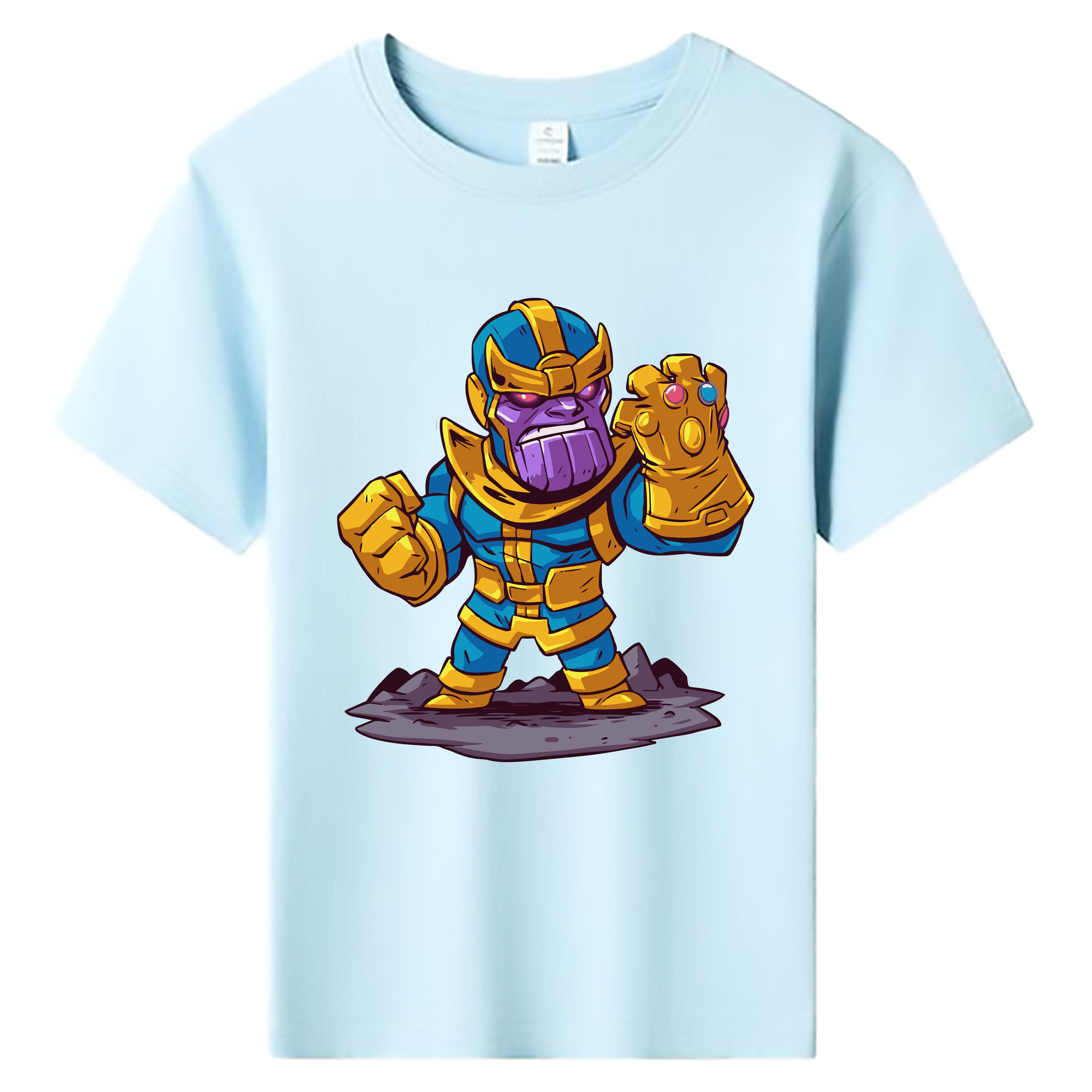 （画像用） アベンジャーズ The Avengers 綿100％キッズTシャツ（フロントプリント）